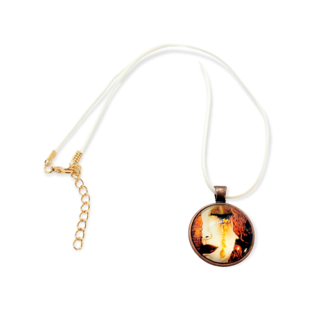 Necklace bronze Golden Tears2